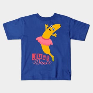 Just Dance with Banana Ballerina Kids T-Shirt